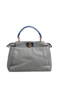 Fendi Mini Peekaboo Blue Women's Grey ( )