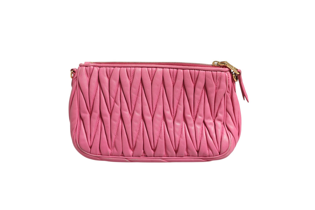 Miu Miu Matelassé Leather Shoulder Women's Bag ( )