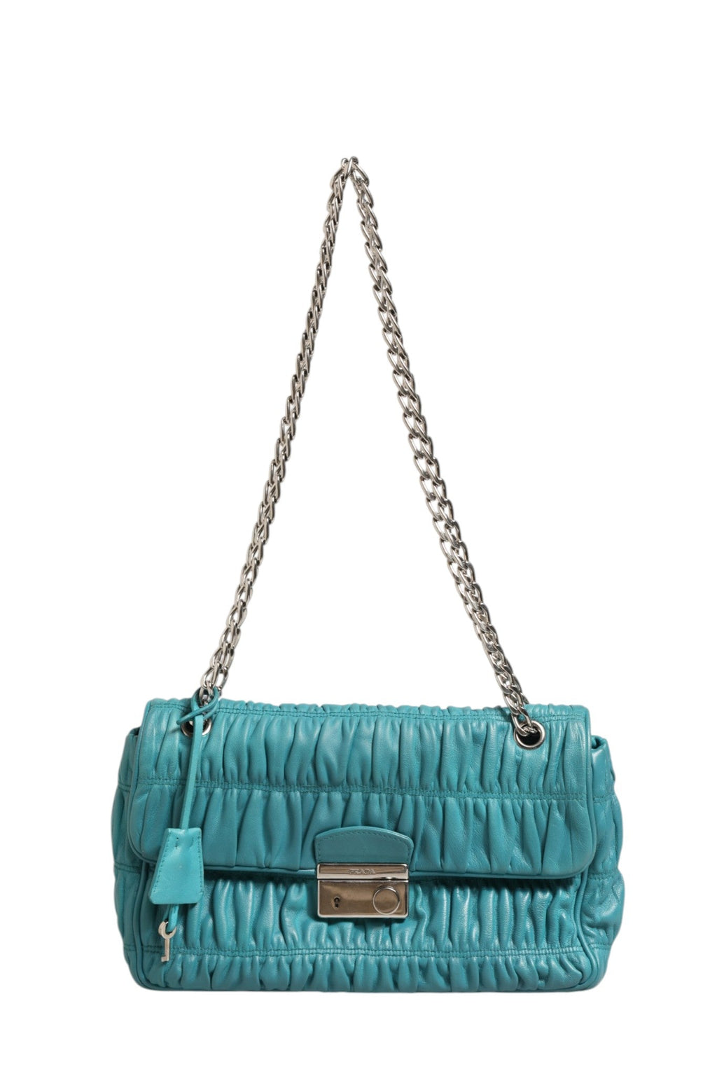 Prada Nappa Gaufre Flap Women's Bag ( )
