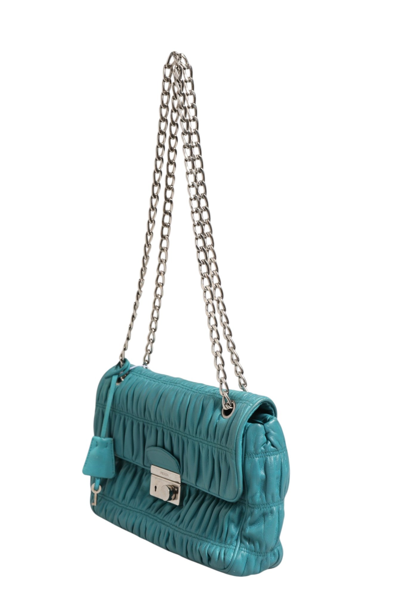 Prada Nappa Gaufre Flap Women's Bag ( )