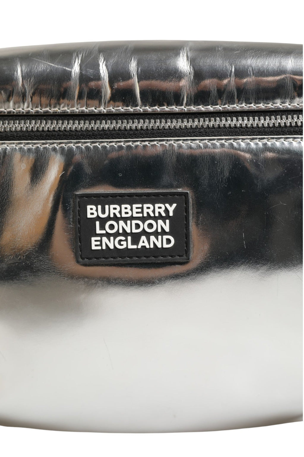 Burberry Belt bag Silver in Women's Synthetic ( )