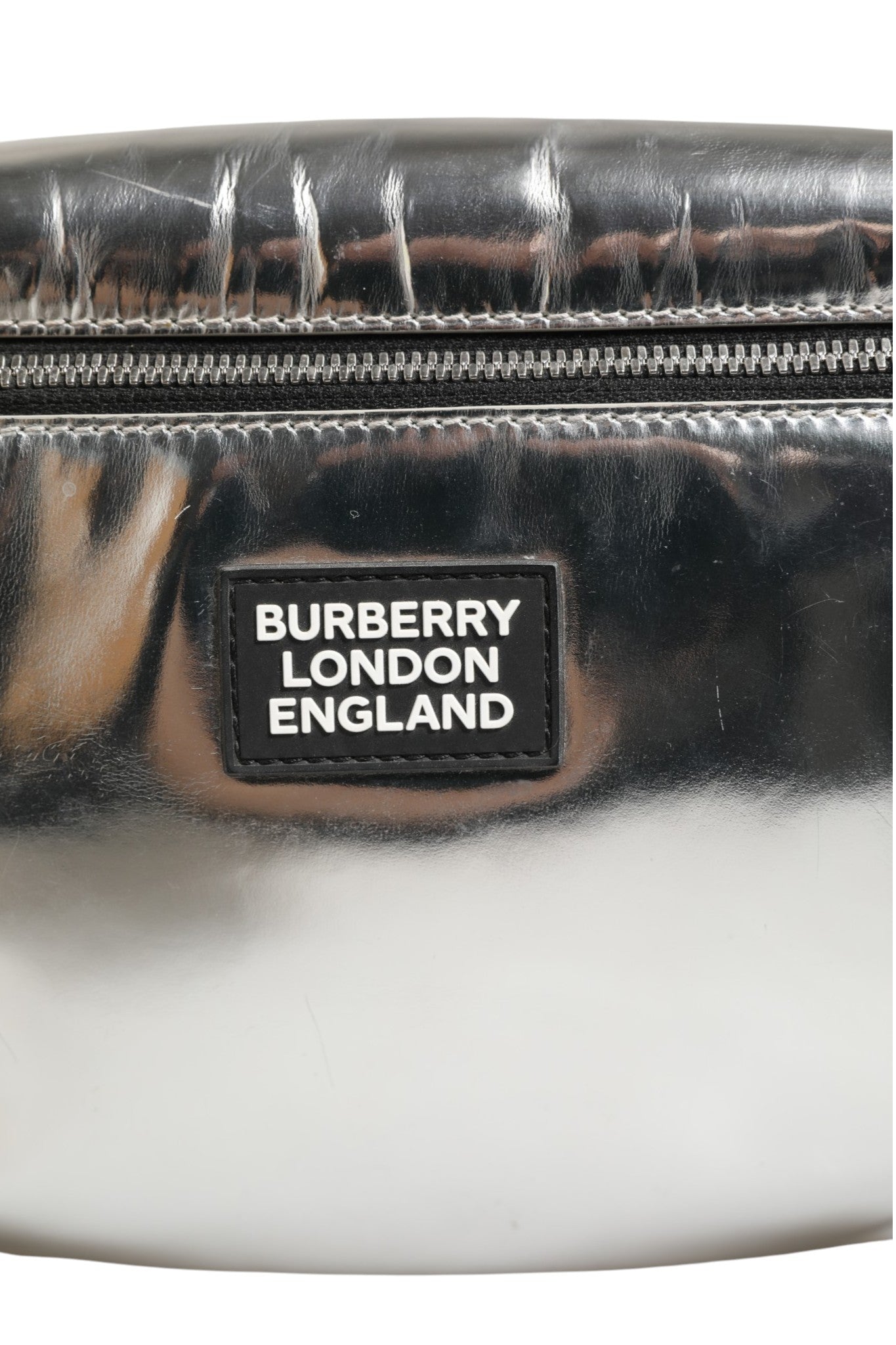 Burberry Belt bag Silver in Women's Synthetic ( )