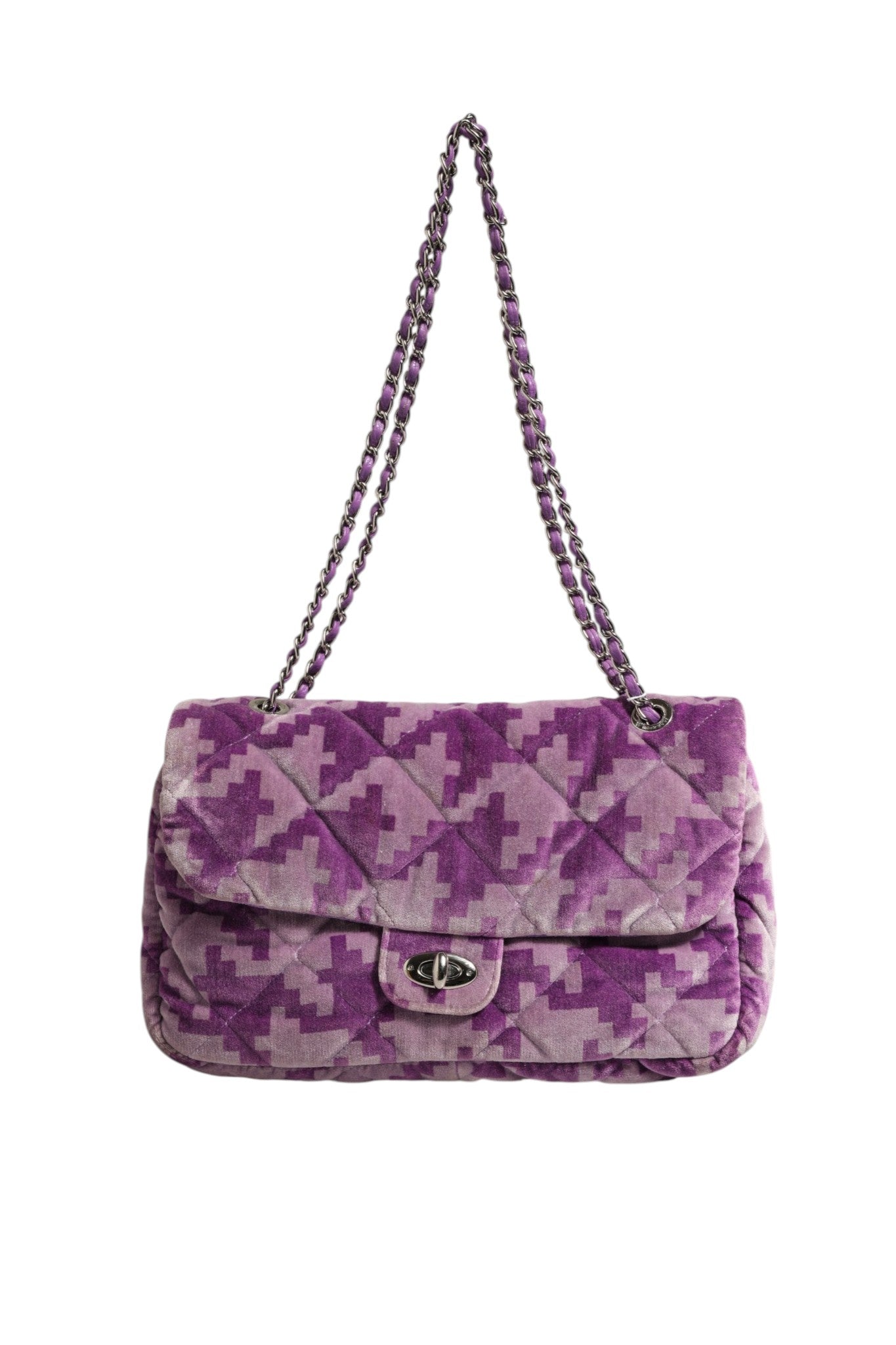 Think Bee Purple shoulder Women's bag ( )