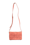 Bottega Veneta Lambskin Maxi Intrecciato Cassette Crossbody Women's Bag ( )