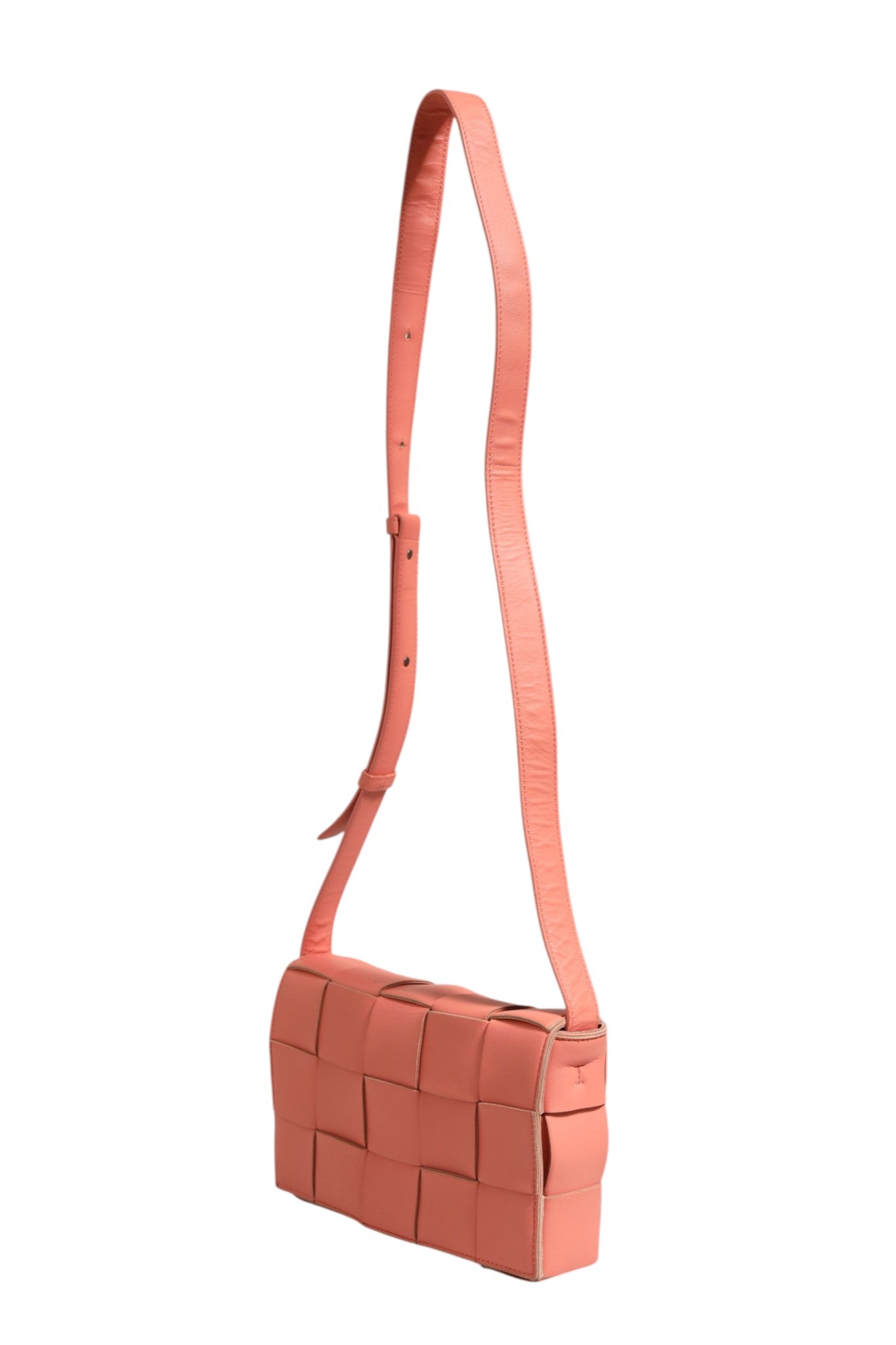 Bottega Veneta Lambskin Maxi Intrecciato Cassette Crossbody Women's Bag ( )