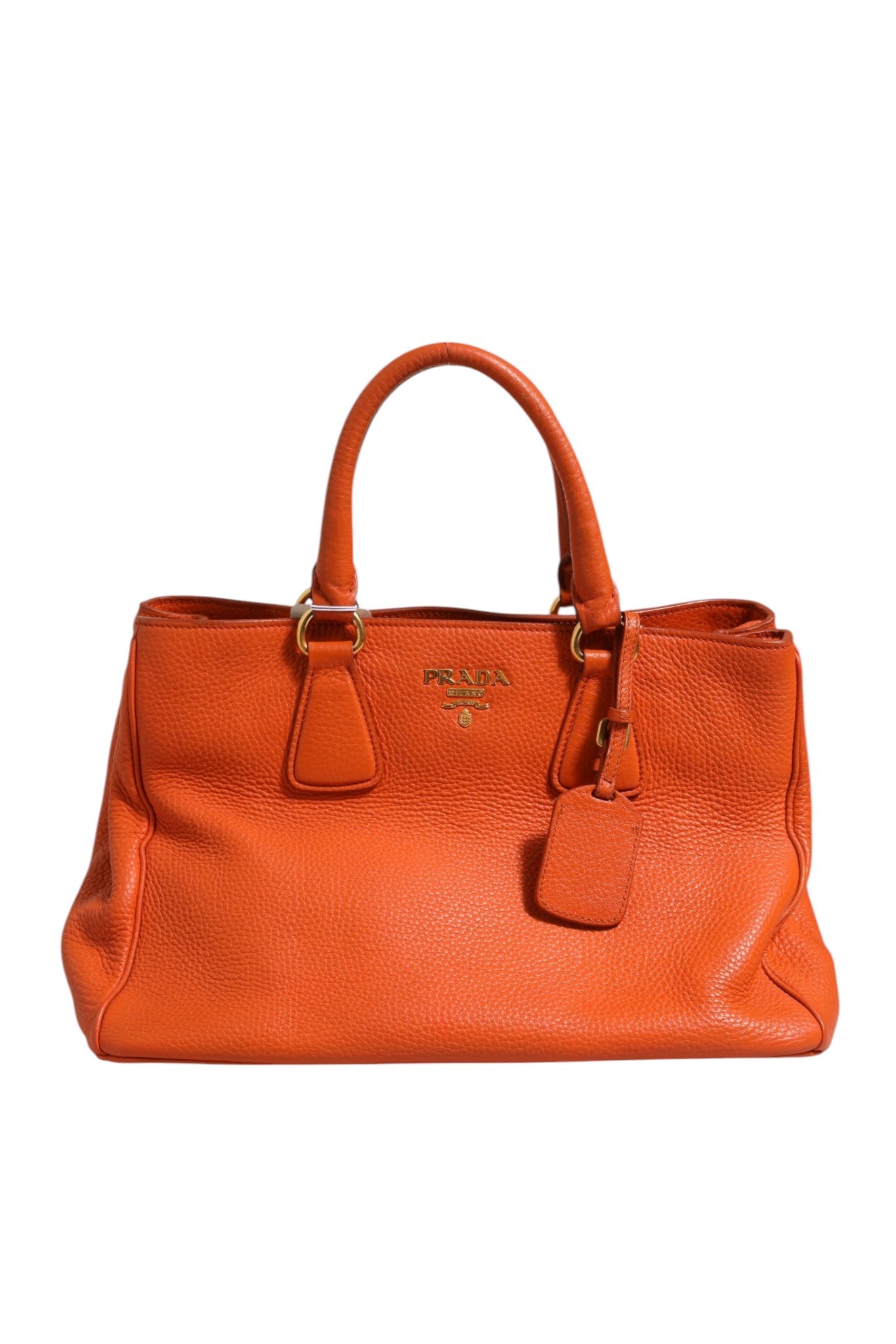 Prada Vitello Daino Leather Tote Women's Bag ( )