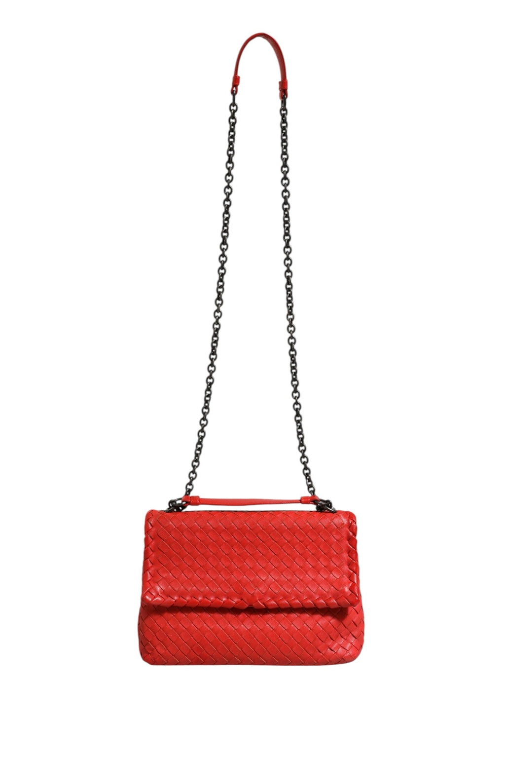 Bottega Veneta Olimpia Small Intrecciato Leather Shoulder Women's Bag ( )