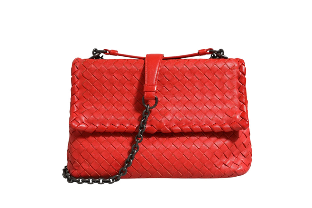 Bottega Veneta Olimpia Small Intrecciato Leather Shoulder Women's Bag ( )