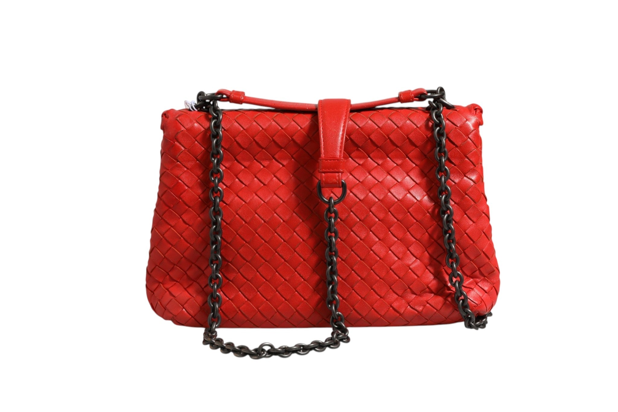 Bottega Veneta Olimpia Small Intrecciato Leather Shoulder Women's Bag ( )