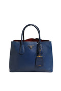 Prada Blue Saffiano Leather 2way Women's Bag ( )