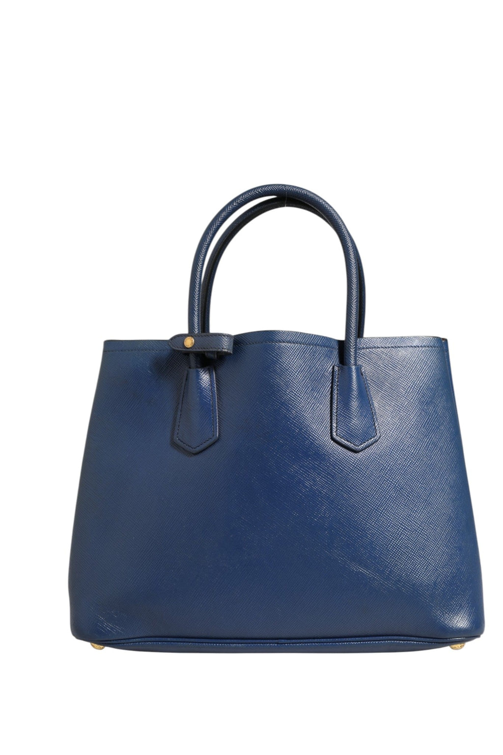 Prada Blue Saffiano Leather 2way Women's Bag ( )