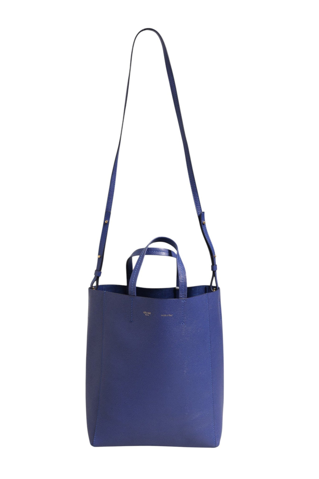 Celine Blue with Gold Tote Women's Bag ( )