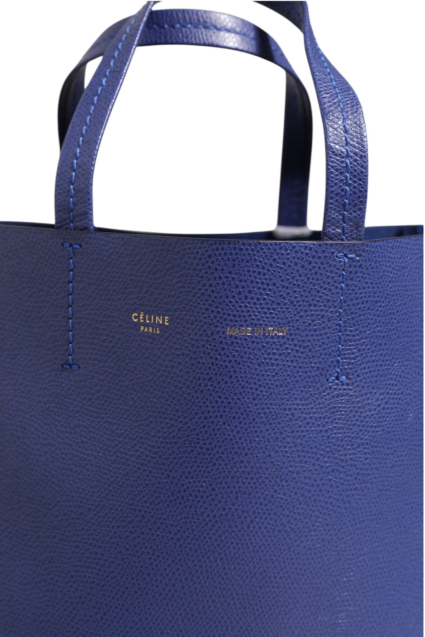 Celine Blue with Gold Tote Women's Bag ( )