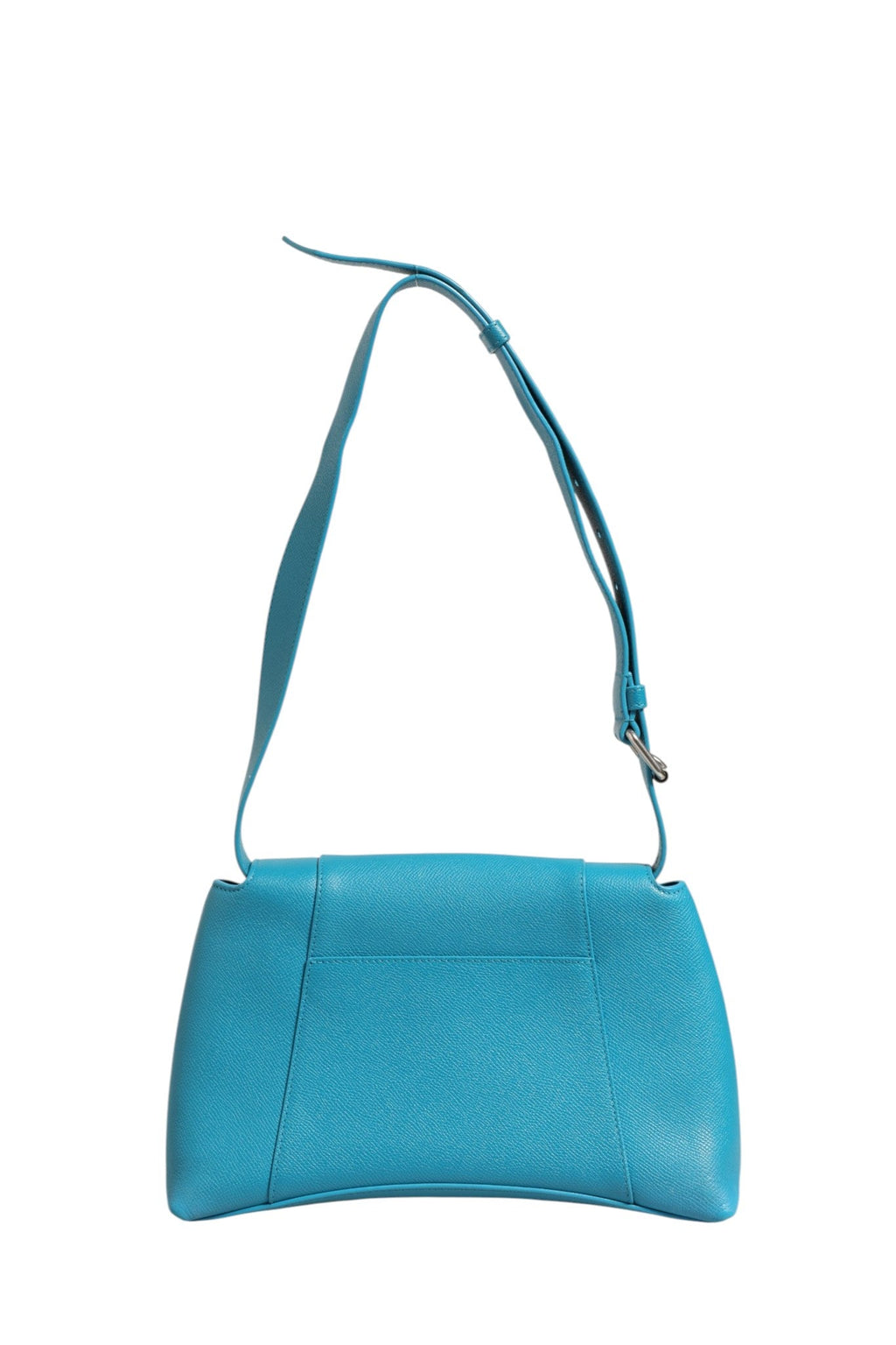 Balenciaga Calfskin S Downtown Blue Shoulder Women's Bag ( )