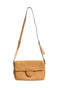 Prada Sidonie Beige Pebble Leather shoulder Women's bag ( )