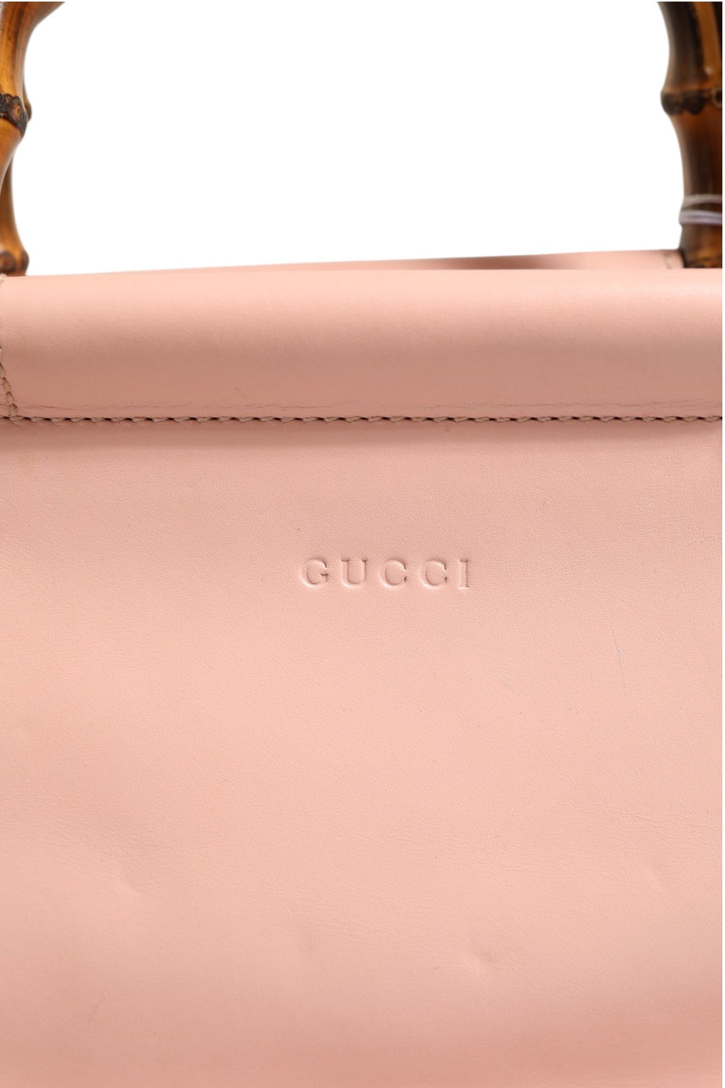 Gucci Pink And White Calfskin Small Nymphaea Top Handle Women's Bag ( )