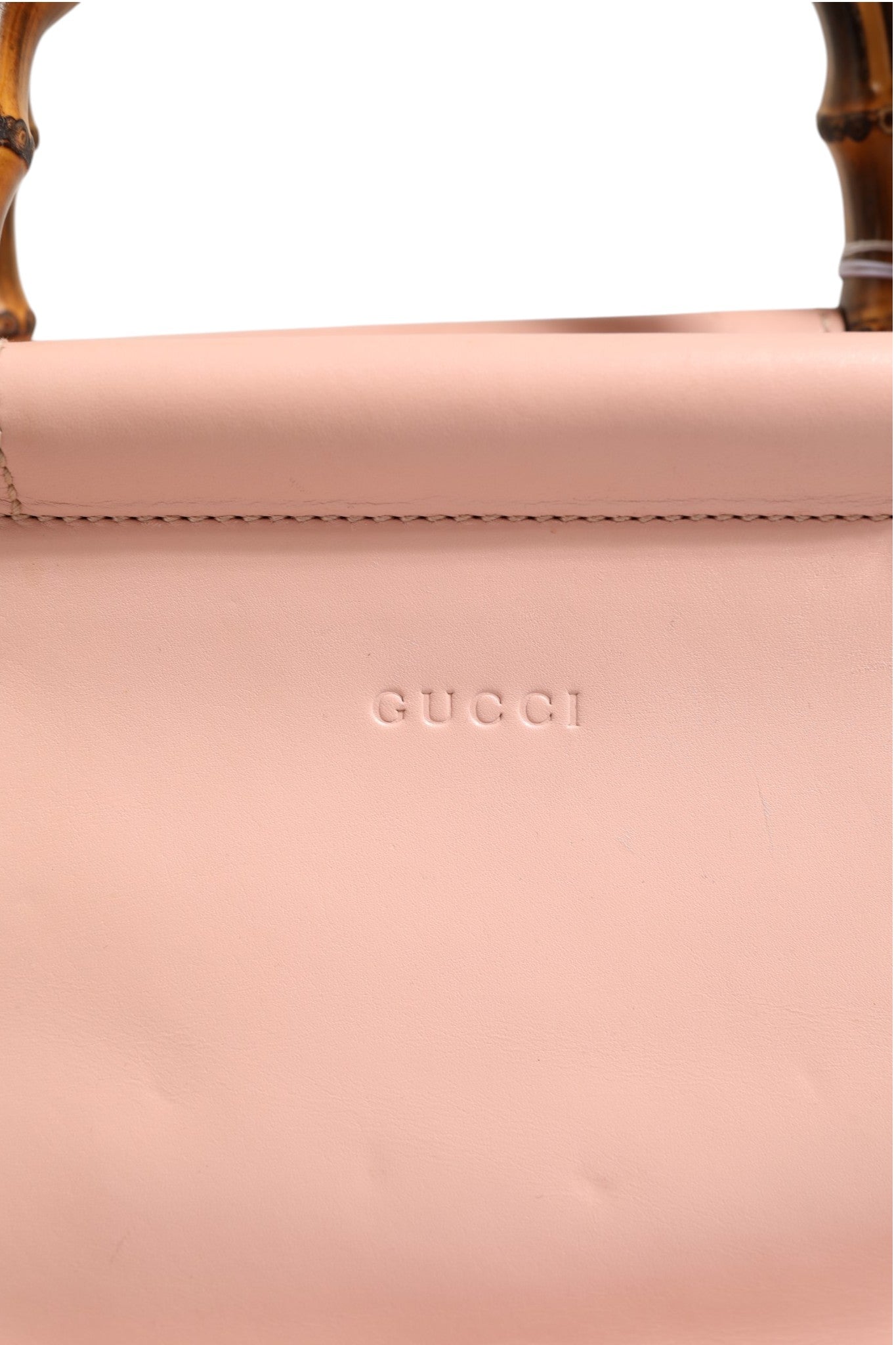 Gucci Pink And White Calfskin Small Nymphaea Top Handle Women's Bag ( )
