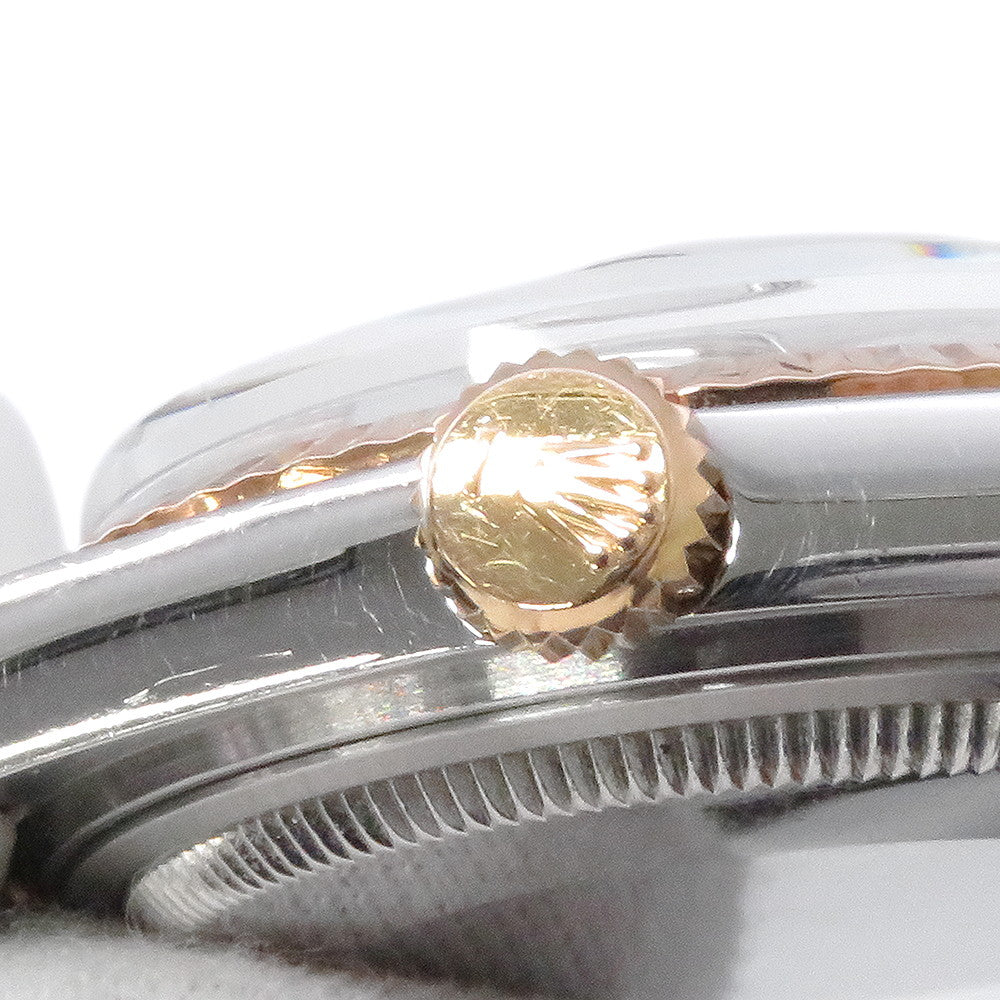 ROLEX Datejust W36mm Stainless Steel K18PG Gold Dial1601/5