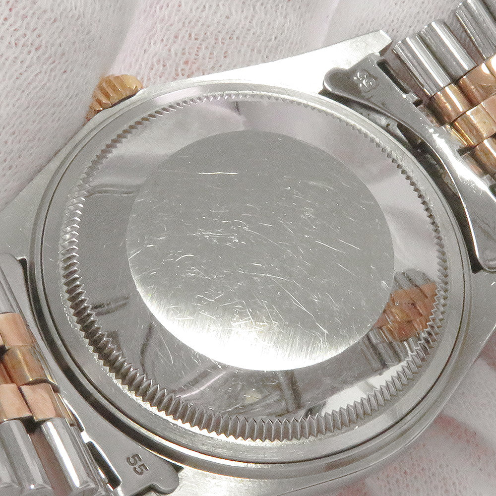 ROLEX Datejust W36mm Stainless Steel K18PG Gold Dial1601/5