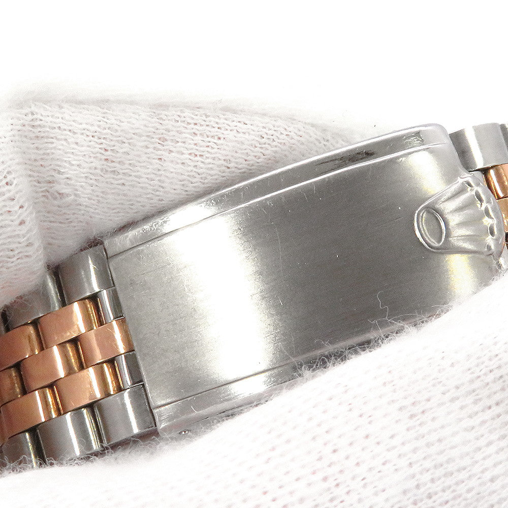 ROLEX Datejust W36mm Stainless Steel K18PG Gold Dial1601/5