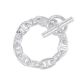 HERMES Chaine d'Ancre Bracelet 11 frames Size GM SV925