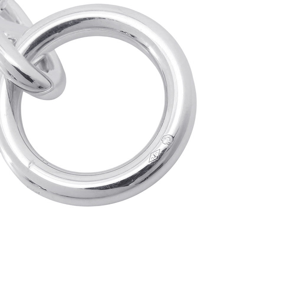 HERMES Chaine d'Ancre Bracelet 11 frames Size GM SV925