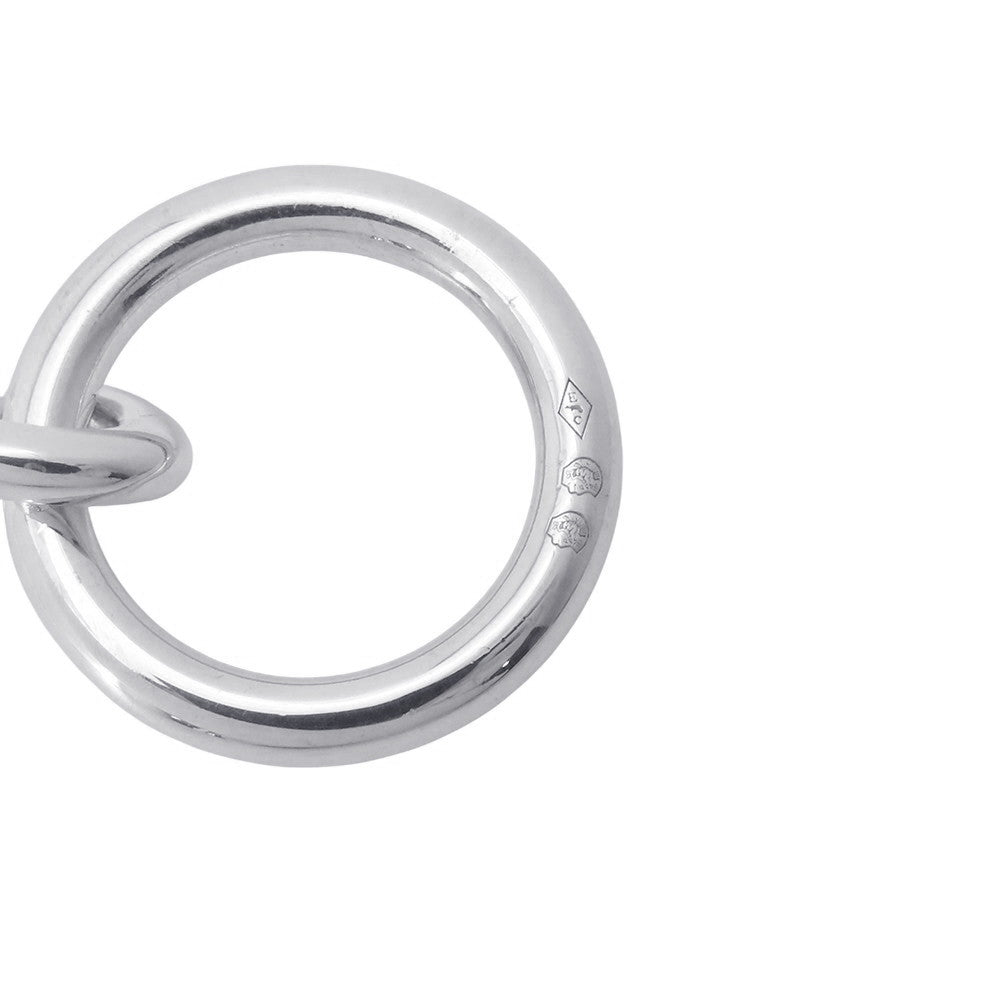HERMES Chaine d'Ancre Necklace Size PM/43 frames SV925