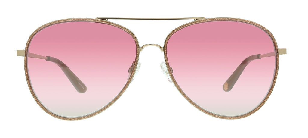 Juicy Couture Red Gold Aviator JU 599/S 2S 0AU2 Sunglasses
