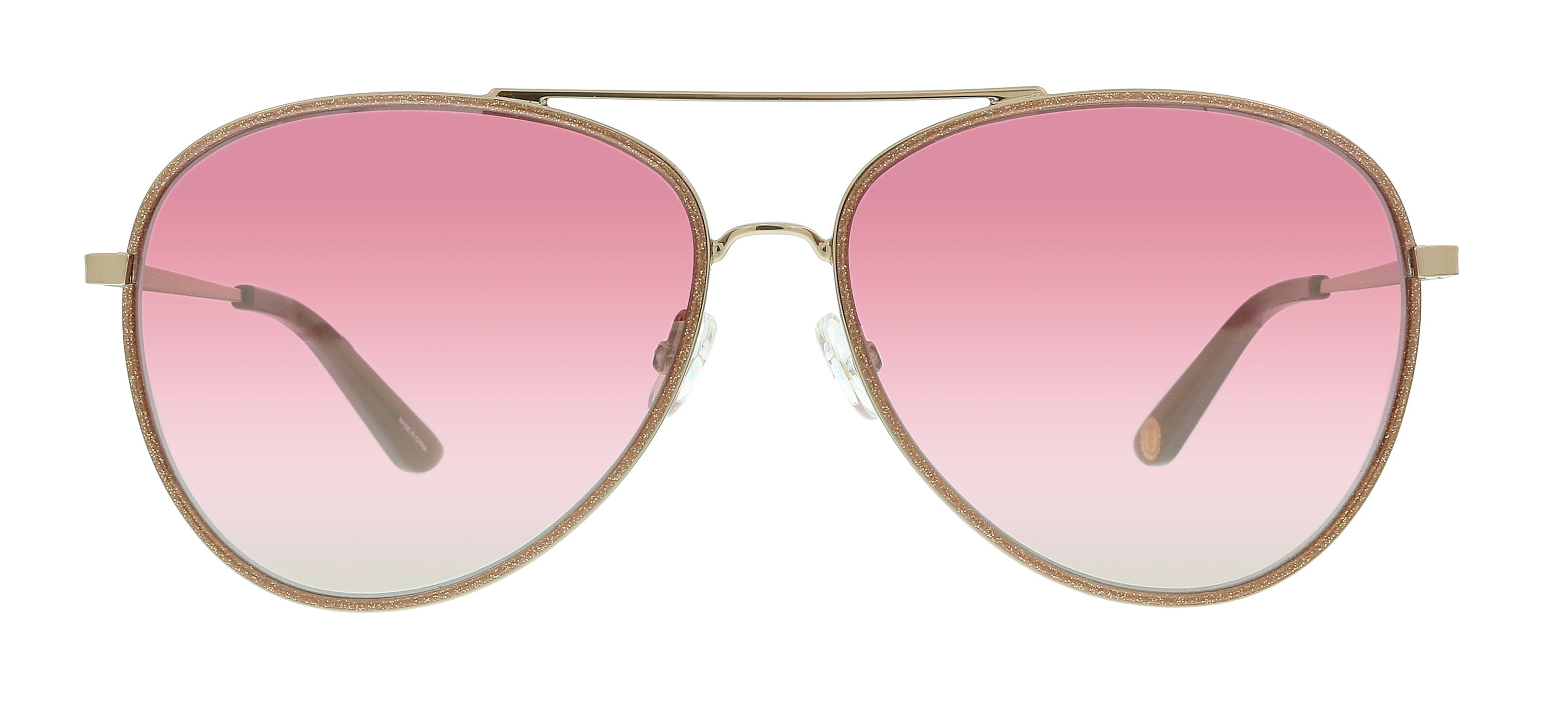 Juicy Couture Red Gold Aviator JU 599/S 2S 0AU2 Sunglasses