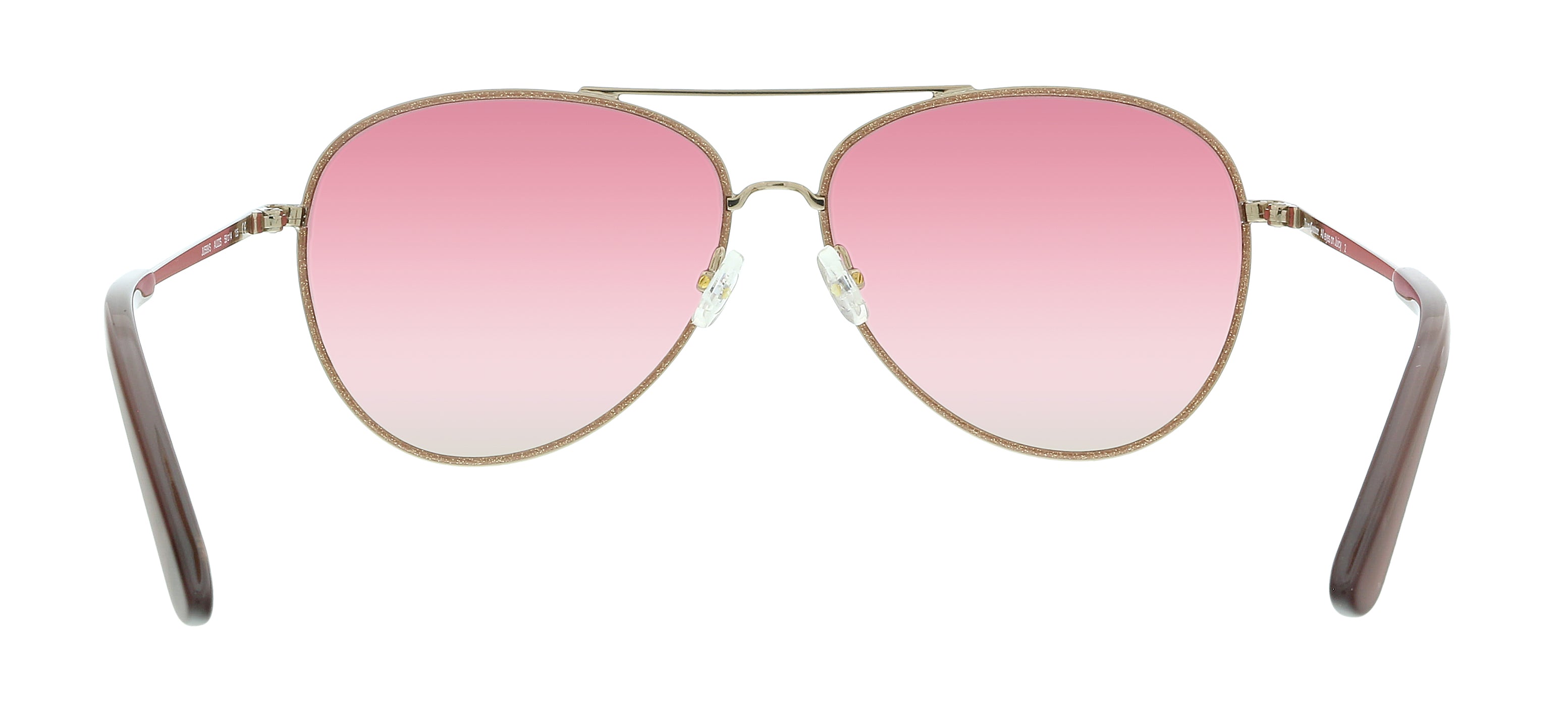 Juicy Couture Red Gold Aviator JU 599/S 2S 0AU2 Sunglasses
