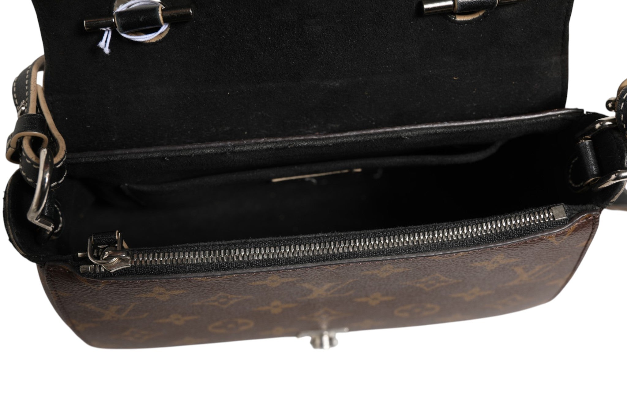 Louis Vuitton Calfskin Monogram Chain It Bag PM Women's Black ( )