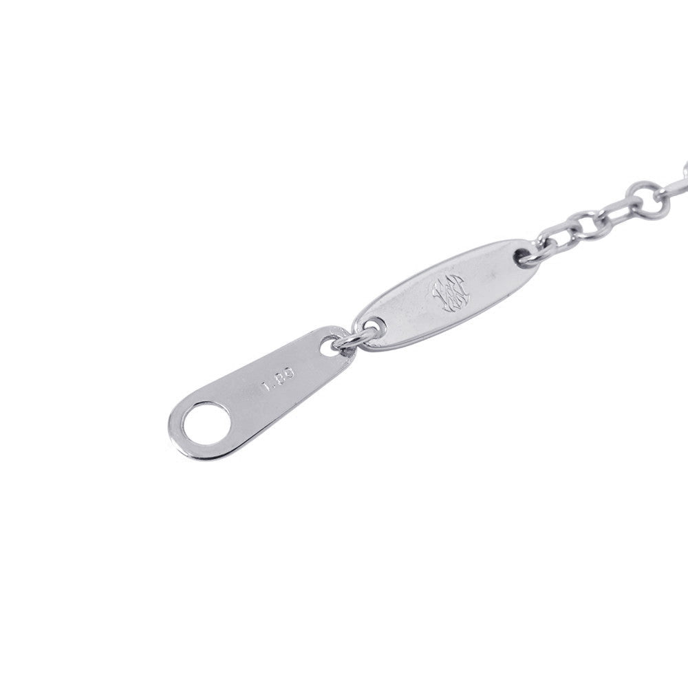 MONNICKENDAM Monnickendam 7 Motif Diamond Station Necklace 18K White Gold