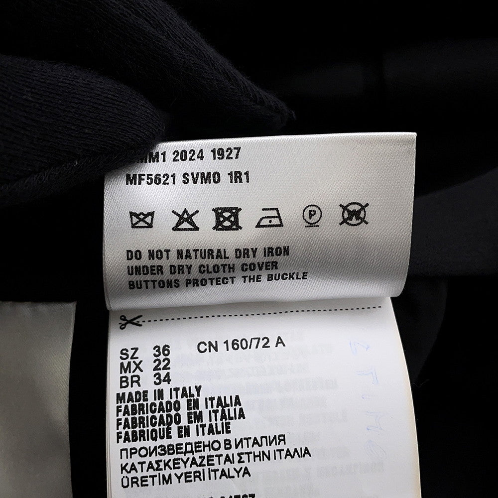MIUMIU one piece Size 36 BlackMF5621 Wool Polyurethane