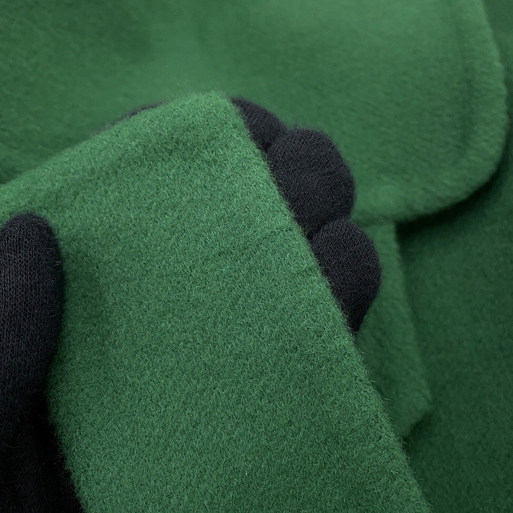 HERMES long vest Size 42 Green4H0101DA Cashmere100%