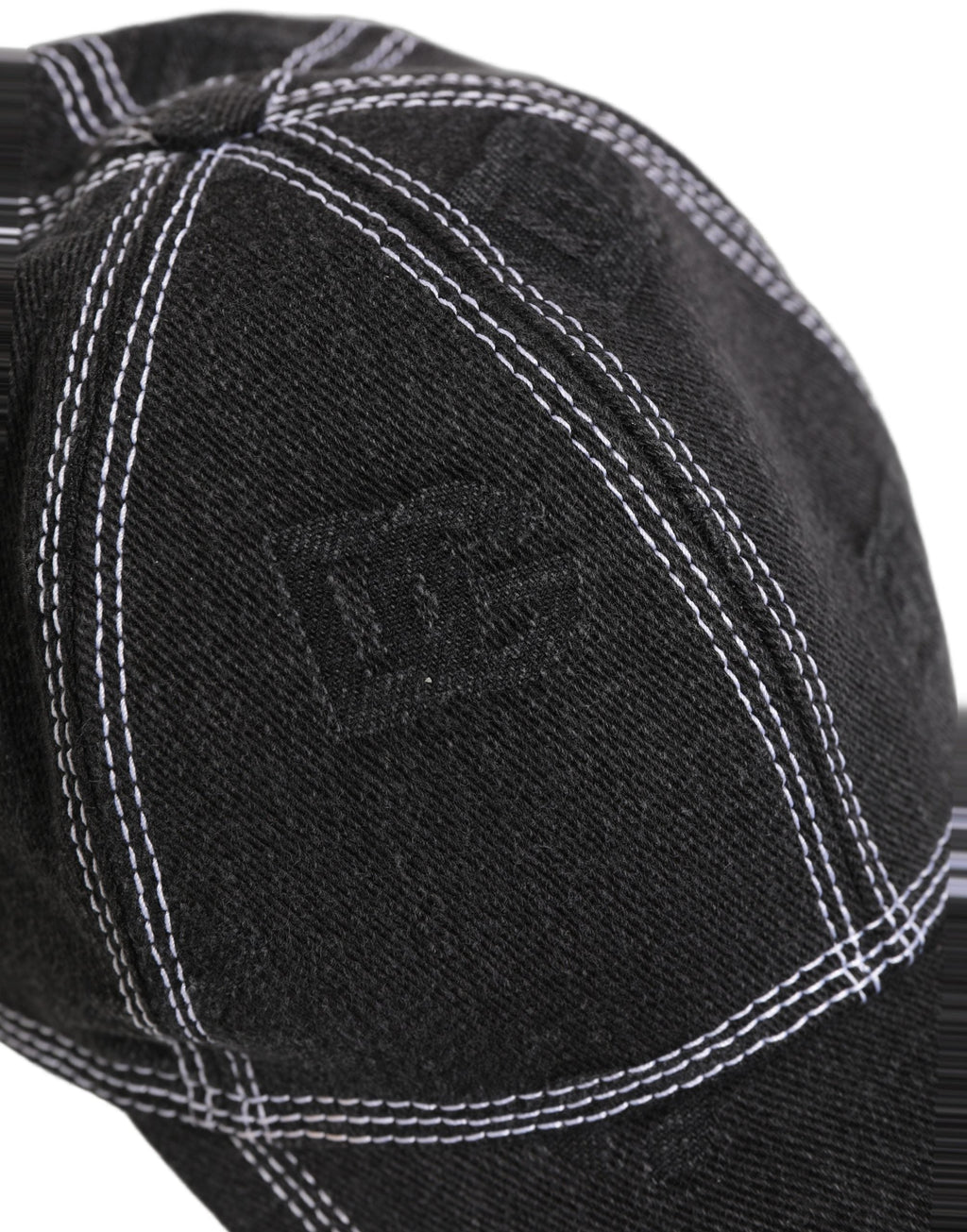 Dolce & Gabbana Men Black Cotton 6 Panel Baseball Capello Men's Hat