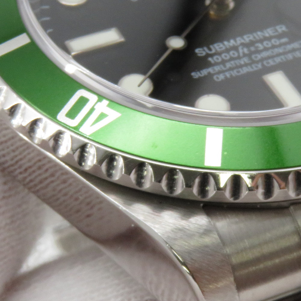 ROLEX Submariner Date W40mm Stainless Steel Black Dial16610LV