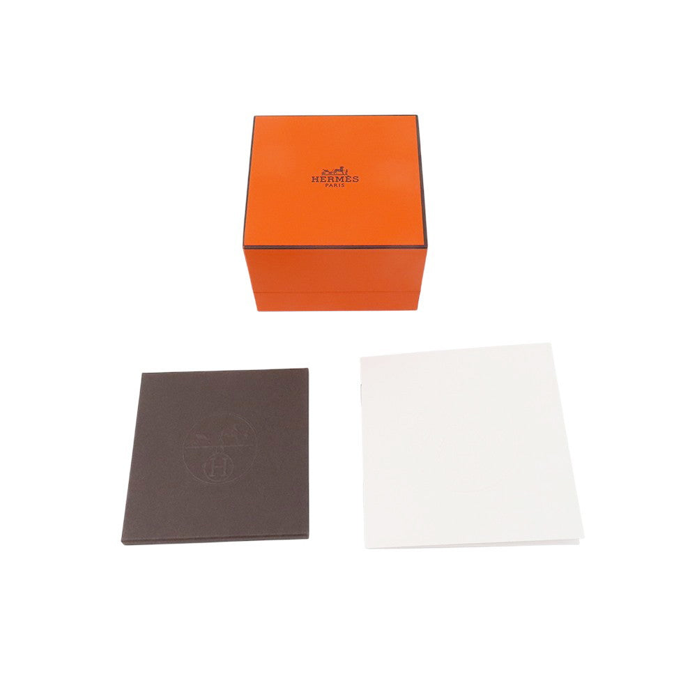HERMES Crew de H Double Finger Ring Size 52/#12H125631B SV925