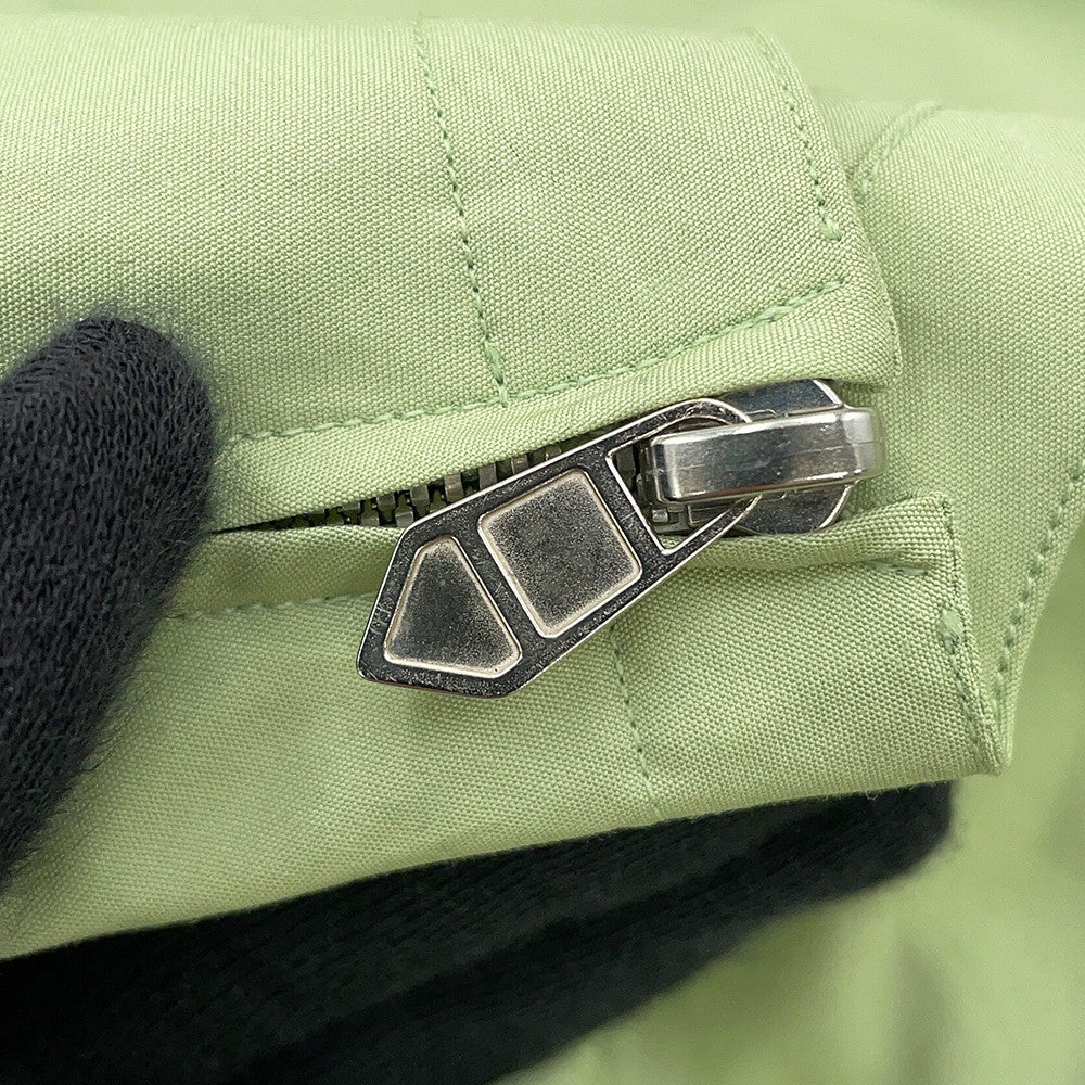 HERMES Pullover Shirt Size 39 Light Green Cotton100%