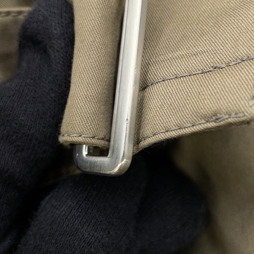 HERMES Cargo Pants Size 38 KhakiOP02/099 Cotton100%