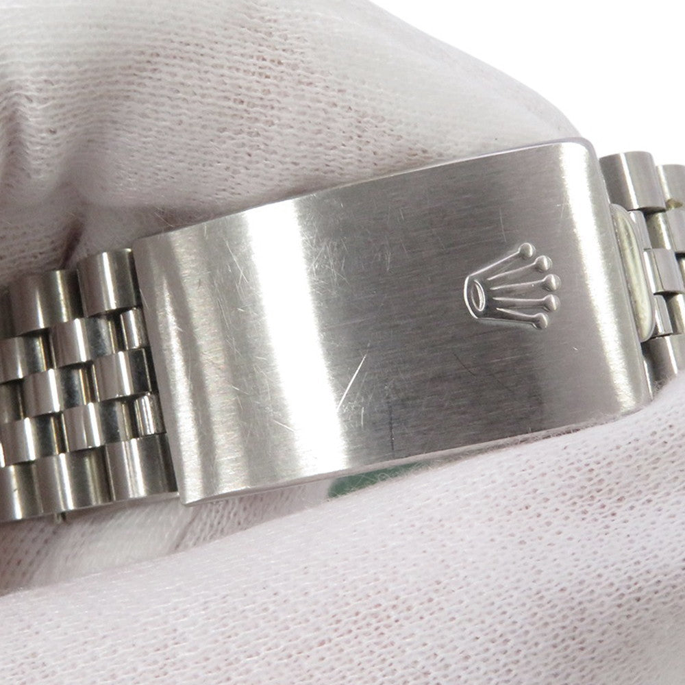ROLEX Datejust W36mm Stainless Steel K18WG Silver Dial16234G