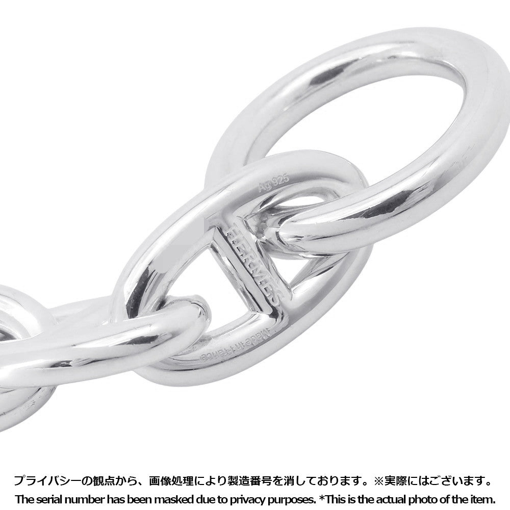 HERMES Chaine d'Ancre Bracelet 11 frames Size GM SV925