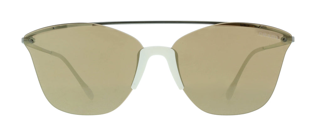 Prada Linea Rossa Ruthenium Square 0PS 52US 371HD0 Lifestyle Sunglasses