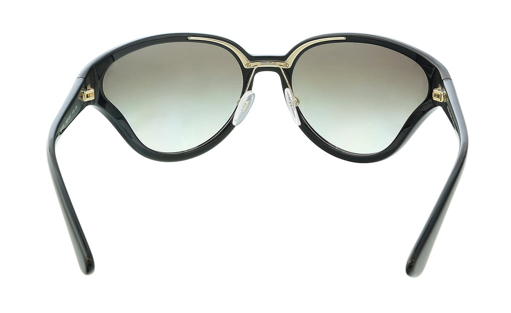 Prada Black Cateye 0PR 22VS 1AB0A7 Sunglasses