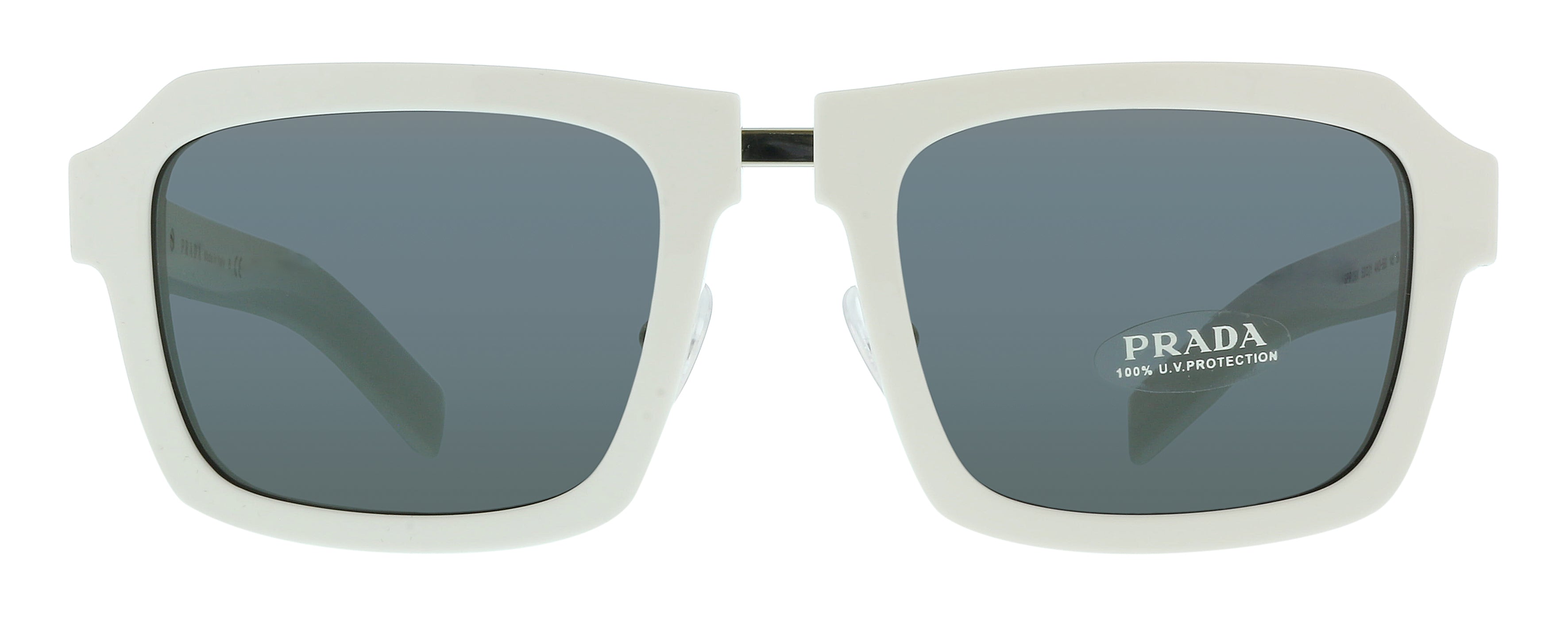Prada White Square 0PR 09XS 4AO5S0 Sunglasses