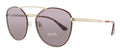 Prada Bordeaux Round 0PR 63TS VIY6X1 Sunglasses