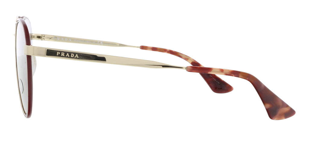 Prada Bordeaux Round 0PR 63TS VIY6X1 Sunglasses