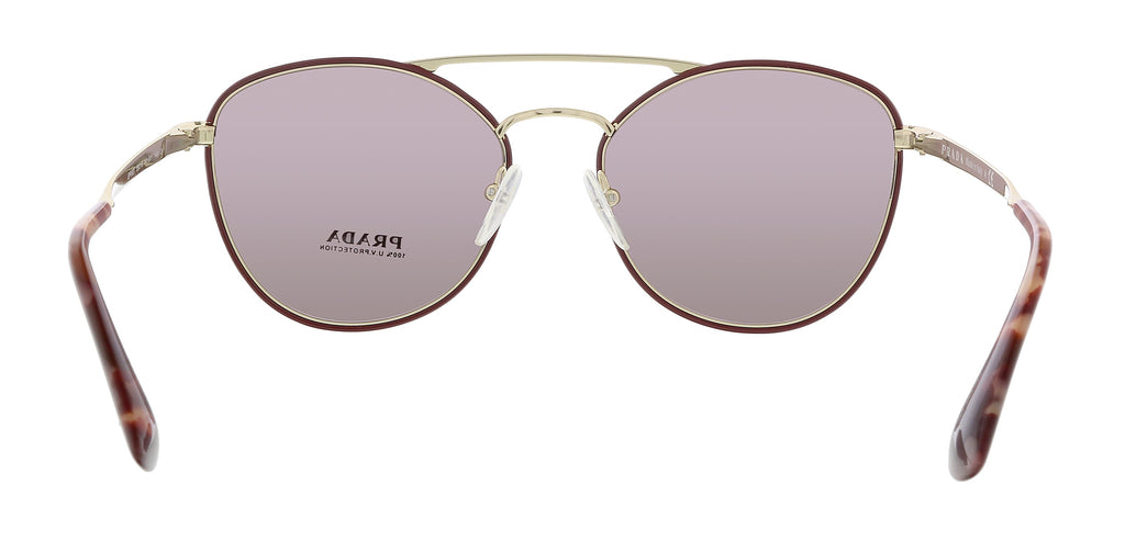 Prada Bordeaux Round 0PR 63TS VIY6X1 Sunglasses