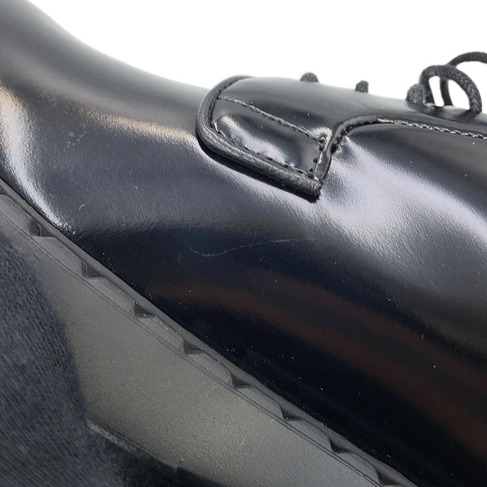 PRADA Dress shoes Black1E877M BrushedLeather Size 37