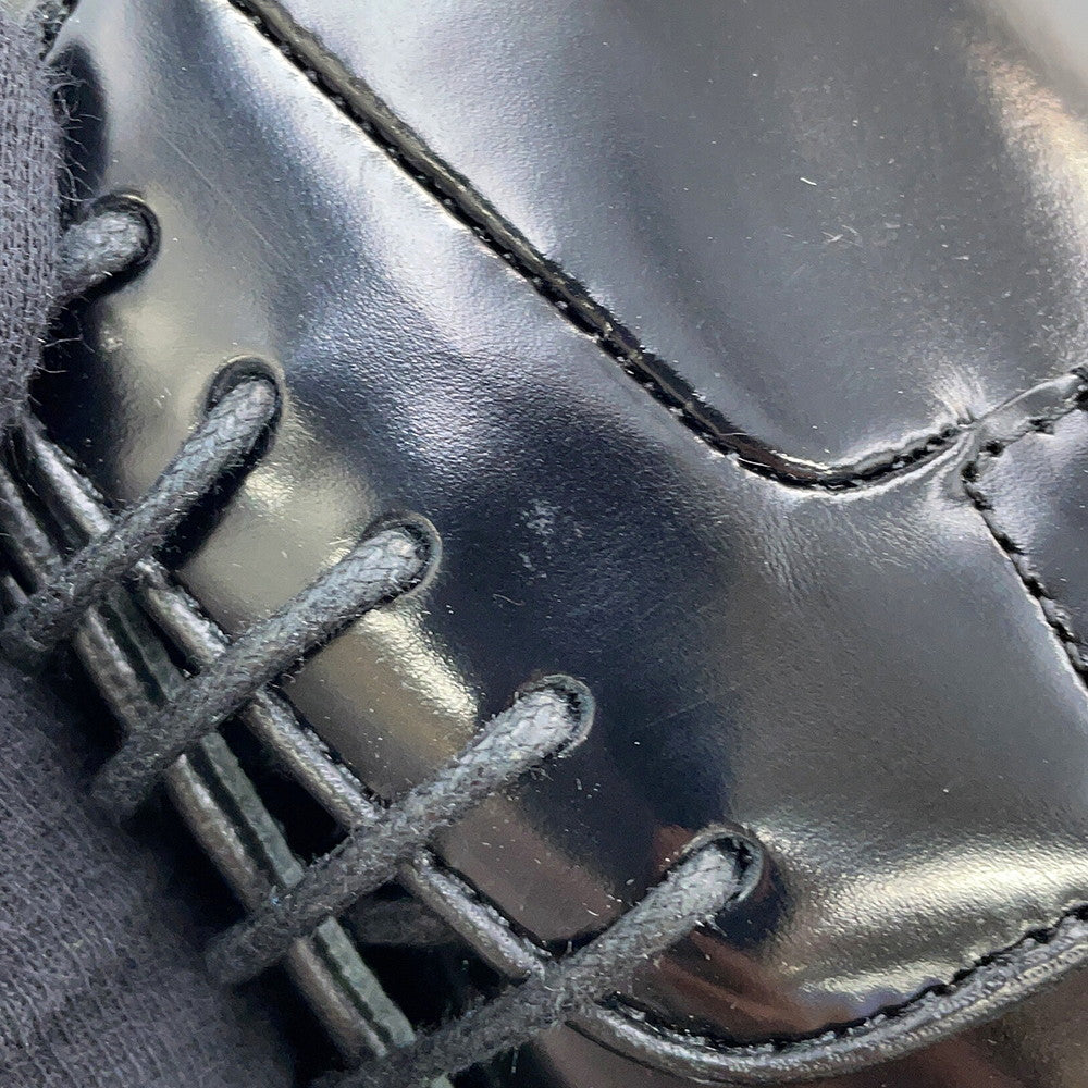 PRADA Dress shoes Black1E877M BrushedLeather Size 37