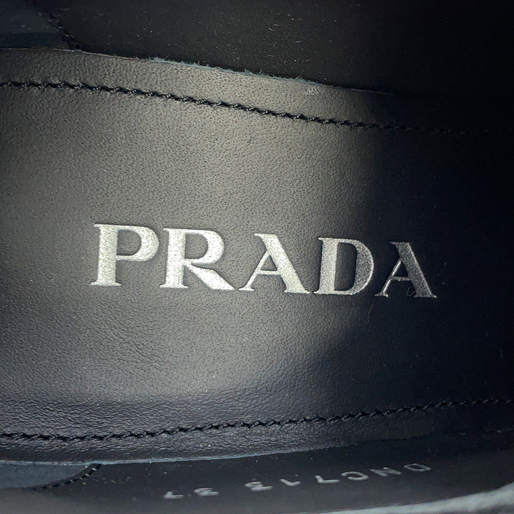 PRADA Dress shoes Black1E877M BrushedLeather Size 37